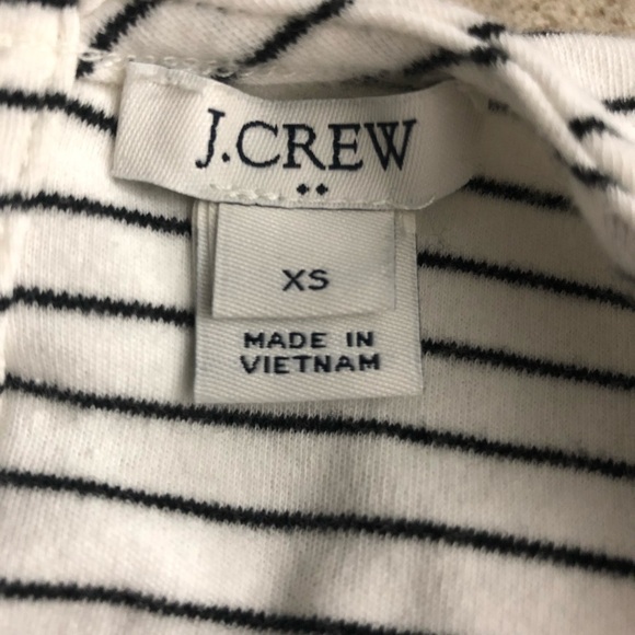 J Crew Factory striped tie back tank, XS - Picture 6 of 7